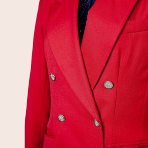 Vintage Red Blazer